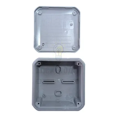 Коробка монтажна для в/п. 100х100х50 мм UEC IP55 98019 — купити в Електродім