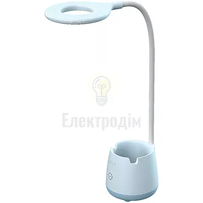 Violux LED Настільна лампа акумуляторна BASKET 6W 300LM 4200K блакитний Violux 540301 — купити в Електродім