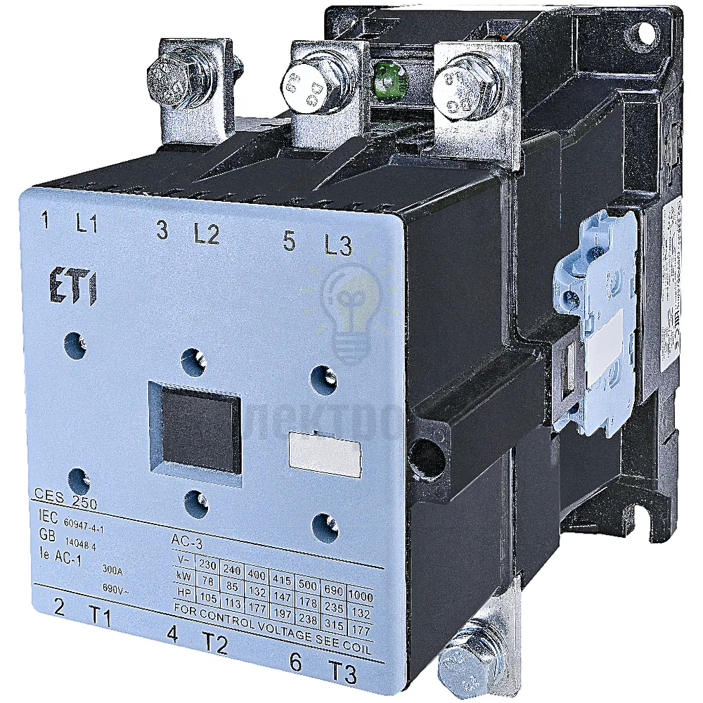 Контактор CES 250.22 (132 kW) 230V AC 4646571 