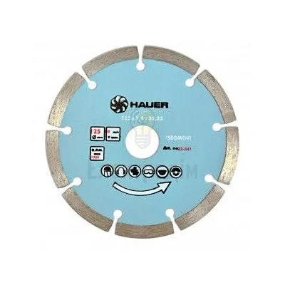 Алмазний Алмазний диск SEGMENT 125мм Hauer 22-841 — купити в Електродім