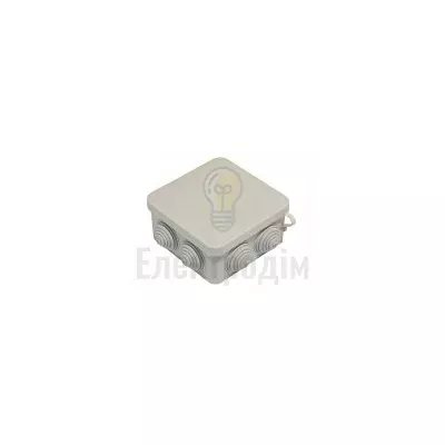 Коробка монтажна Premium Gray P-7 95x95x60 мм без клем Р-7 — купити в Електродім