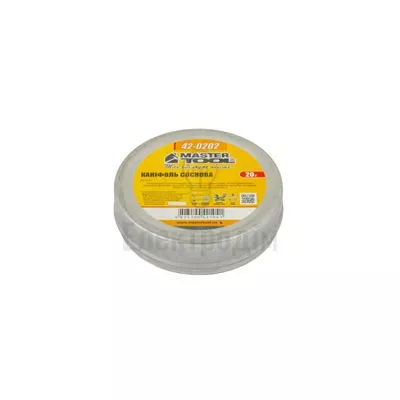 Каніфоль соснова MASTERTOOL 20 г 42-0202 — купити в Електродім