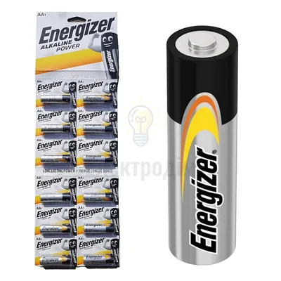 Батарейка ENERGIZER AA/LR06 Alk Power multiblister уп. 12шт ціна за 1 шт. 6548462 — купити в Електродім