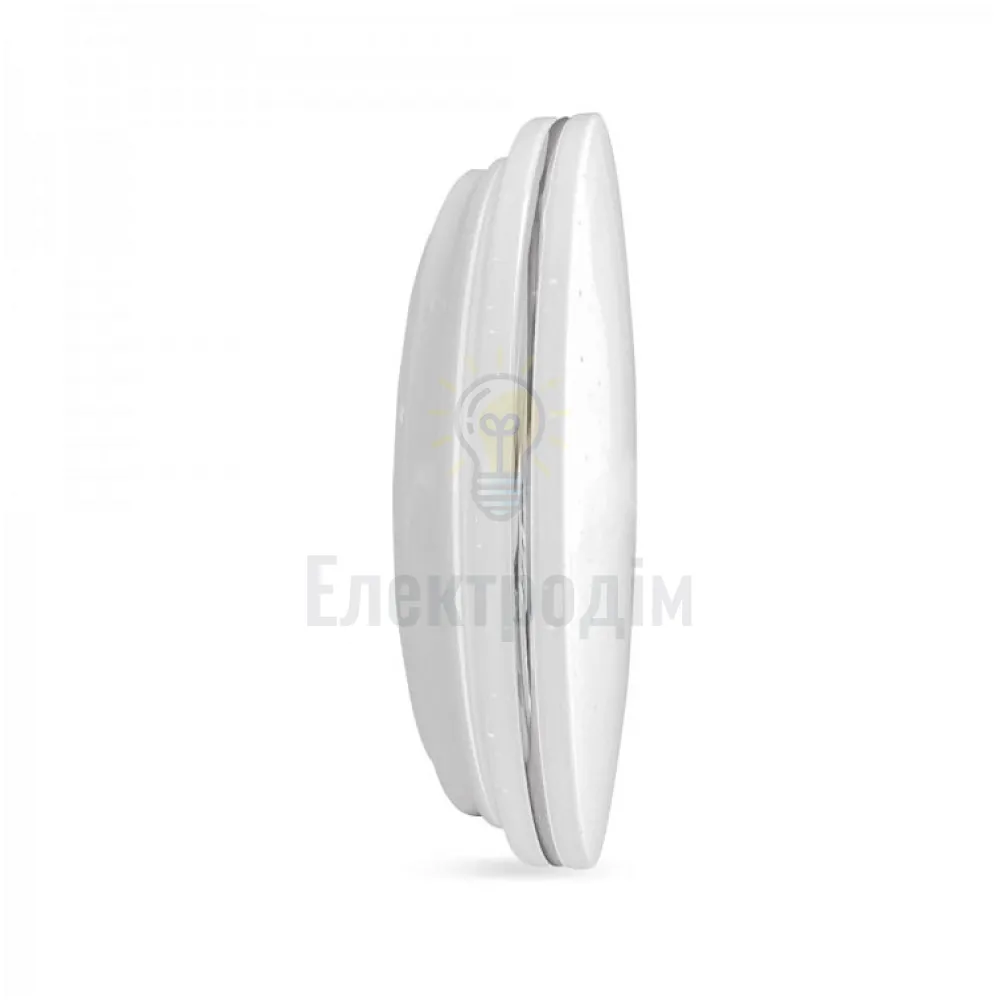 AL575ARD 24W коло накладний зірк. небо 1750Lm 5000K 330*60mm SILVER 80695  - фото 3