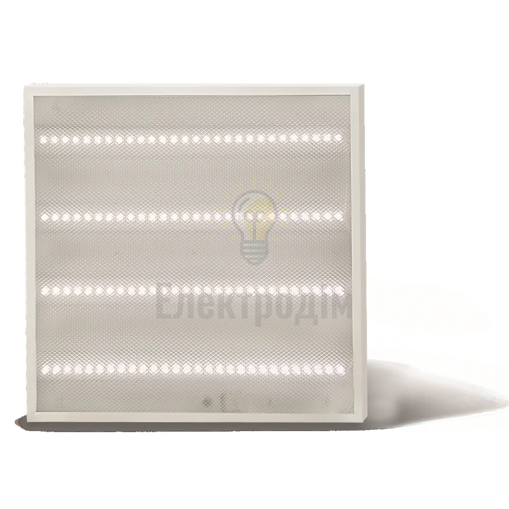 LED св-к LEBRON L-LPU-Prismatic, 36W, унів., 595*595mm, 4000K, 3000Lm 16-50-21 