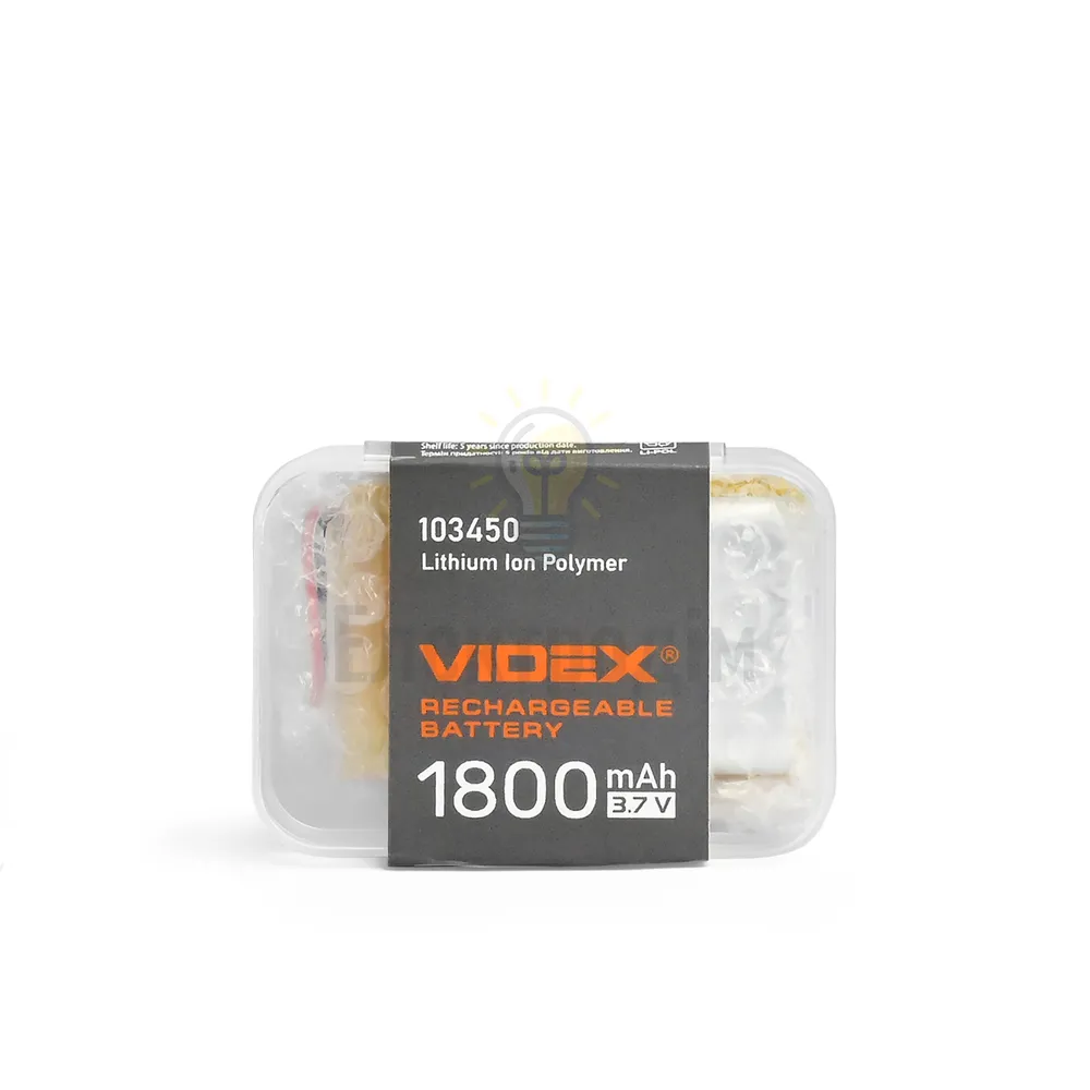 Акумулятор B103450 Li-pol 1800 mAh Videx VLF-B103450-18  - фото 6
