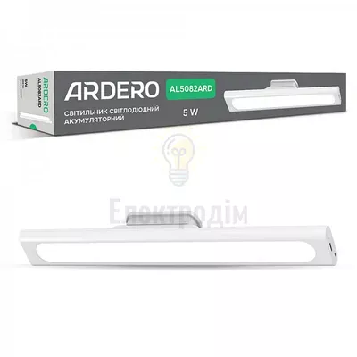 AL5082ARD 5W 200LM 2700-6500К акумул. 1200mA, USB 350*40*50 мм 80501 — купити в Електродім