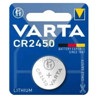 Батарейка VARTA ElectronicsCR 2450 (блистер-1 шт.) 6450101401 — купити в Електродім