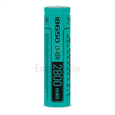 Акумулятор Videx літій-іонний 18650(без захисту) 2800mAh bulk1шт 18650/2800/1B — купити в Електродім