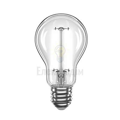 LED лампа VELMAX V-Filament-A60, 2W, E27, 4100K, 200Lm. 21-40-06 — купити в Електродім