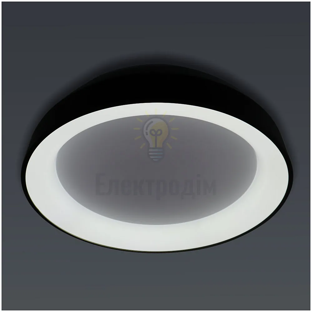 LED світильник VELMAX V-СL-VERONA-R-Bl, max 40W*2, 2700K-6500K, пульт ДК, чорний, 230V 23-46-22  - фото 1
