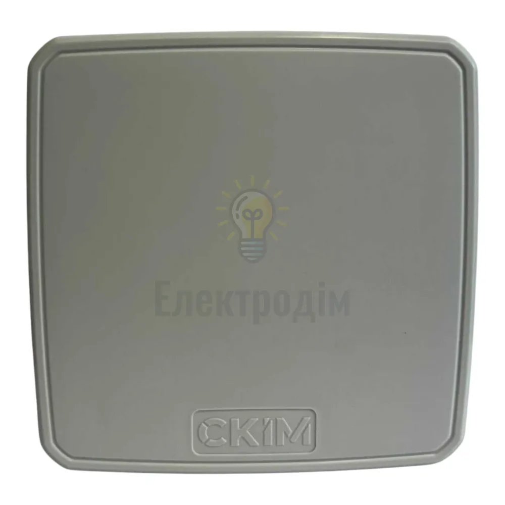 Коробка розподільча СКІМ 114х114х40 (K115-40) сіра (4 шт) ІР54 B1102025 