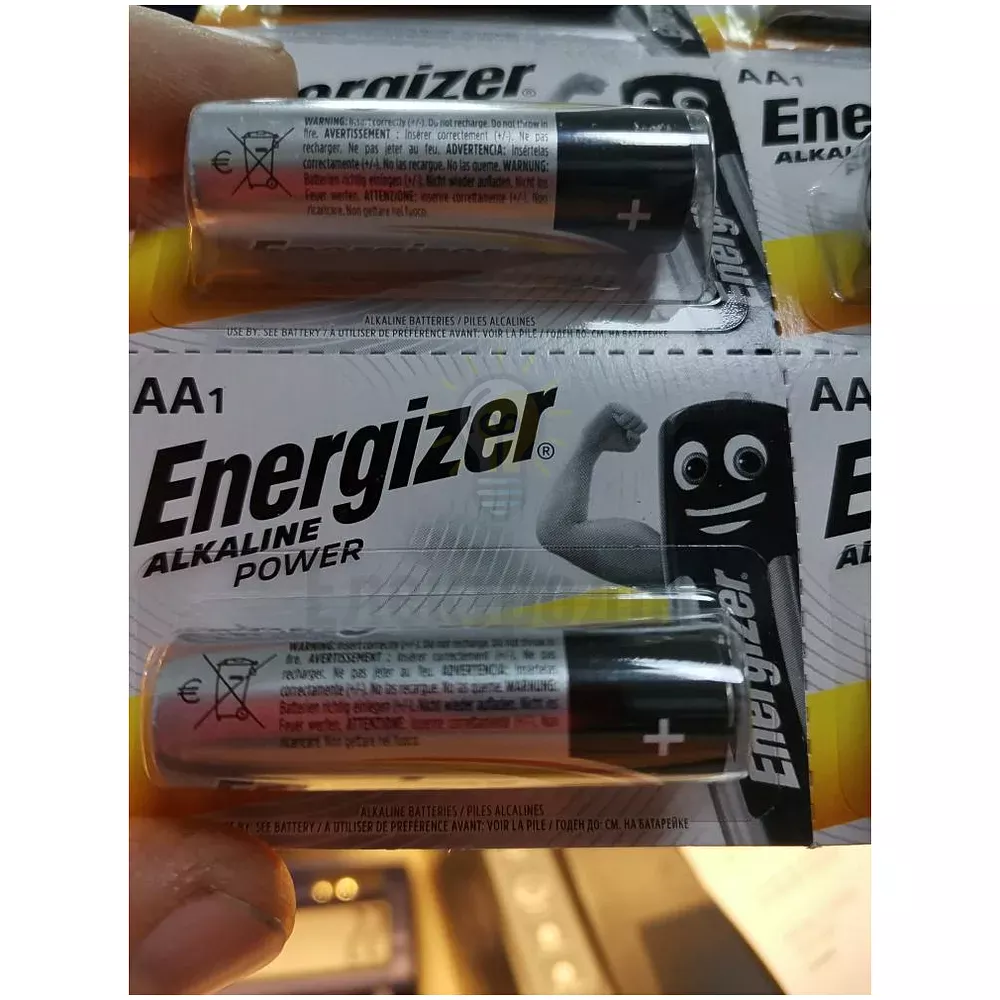 Батарейка ENERGIZER AA/LR06 Alk Power multiblister уп. 12шт ціна за 1 шт. 6548462  - фото 1