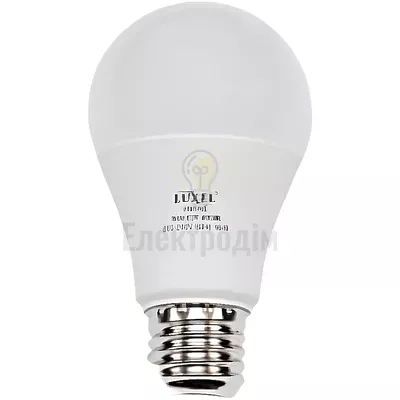 LUXEL Лампа LED 10w Е27 3000K 060-HЕ — купити в Електродім