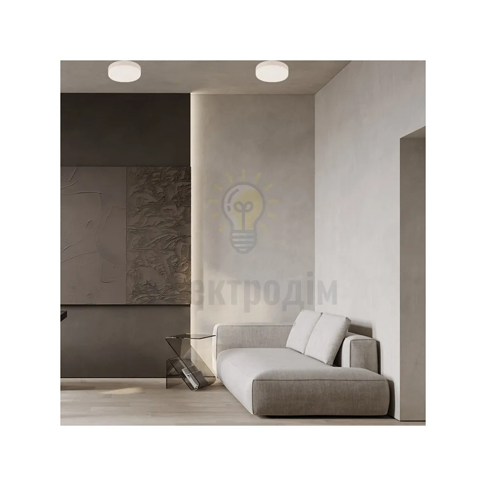 AL708ARD 18W коло накладний 1800Lm 5000K 120*40mm 80001  - фото 3