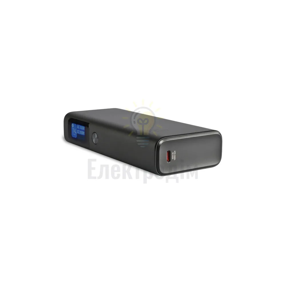 Повербанк 20000mAh VIDEX VPB-323 130W PD100W +Display VPB-323-B  - фото 11