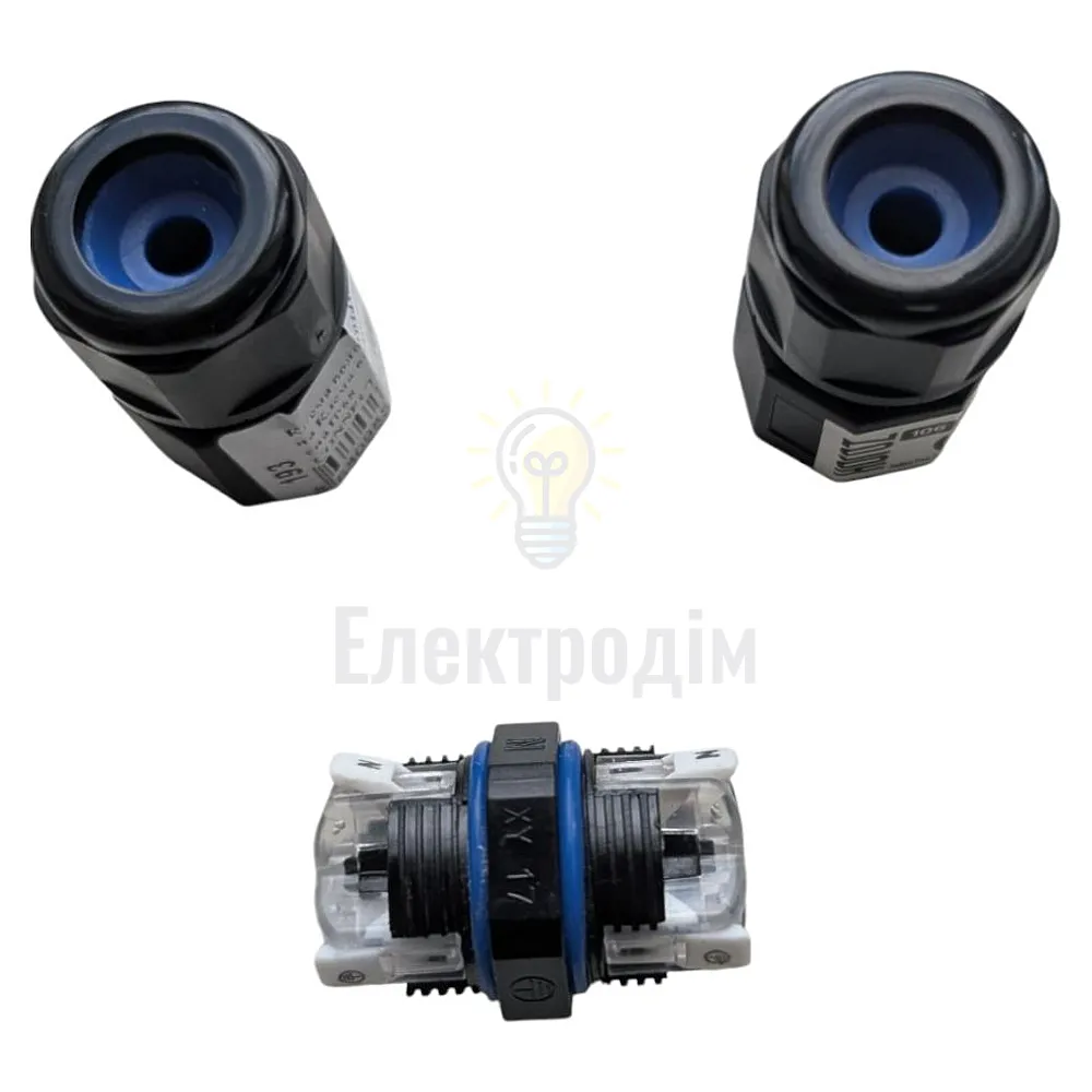 Клема вологозахистна Клема вологозахисна IP68 CONNECTOR-1 HOROZ ELECTRIC 106-004-0001-010  - фото 2