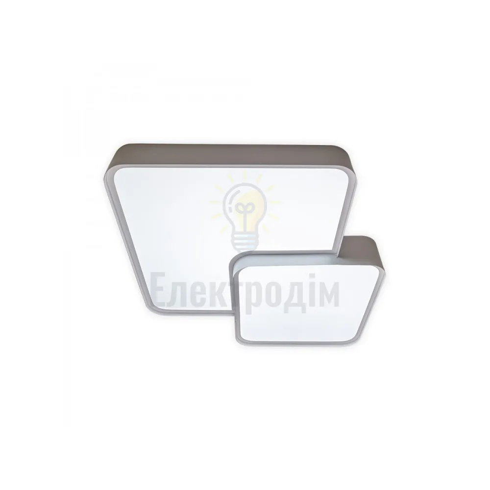 AL6420ARD 60W квадрат 5100Lm 3000K-6500K 500*500*80mm TOUCH S 80244  - фото 3