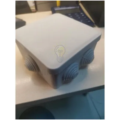 Віотек Коробка розподільча Віотек 100х100х50 (світло сіра) IP55 BOX10050S — купити в Електродім