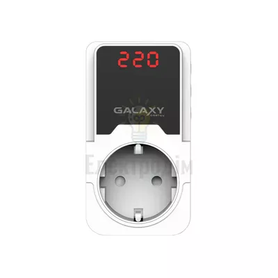 Реле напруги 16А, в розетку, GALAXY energy, S 220 56-56-49 — купити в Електродім