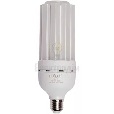 LUXEL Лампа LED 27w E27 6500K (091-C) 091-C Luxel — купити в Електродім