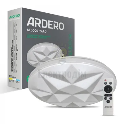AL5000-2ARD 54W коло 4050Lm 2700K-6500K 400*400*73mm RGB AMBER 80051 — купити в Електродім