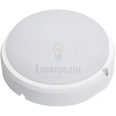 LED Світильник круг 12w  6000K IP65 BSR-12C — купити в Електродім