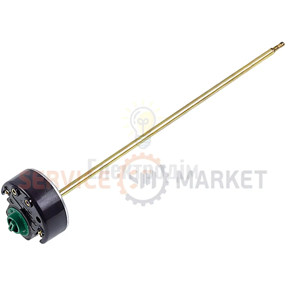 Термостат 20A 250V, стержень L=273mm, 80°C + выходы на ламп. RECO 23072 