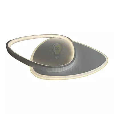 LED Сітильник з пультом керування світлодіодний стельовий 60Вт CL03R-60 — купити в Електродім