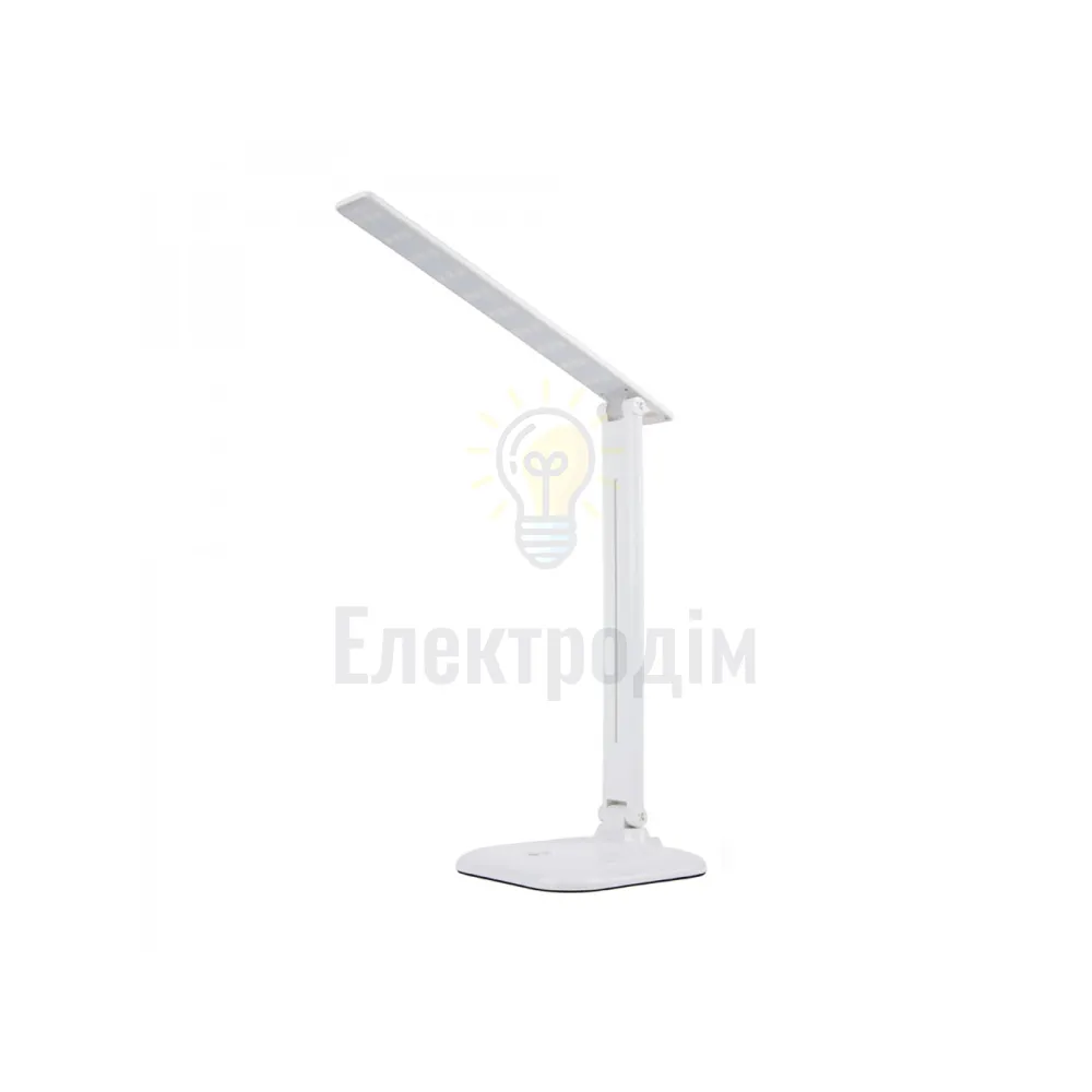 DE1725ARD настільний світильник білий 9W 6500К 500 LM (36*15*15cm) IP20 01954  - фото 2