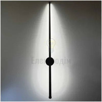 LED настінний світильник POINTER VIOLUX 16W 3000/4200/6000K IP20 чорний 551119 — купити в Електродім