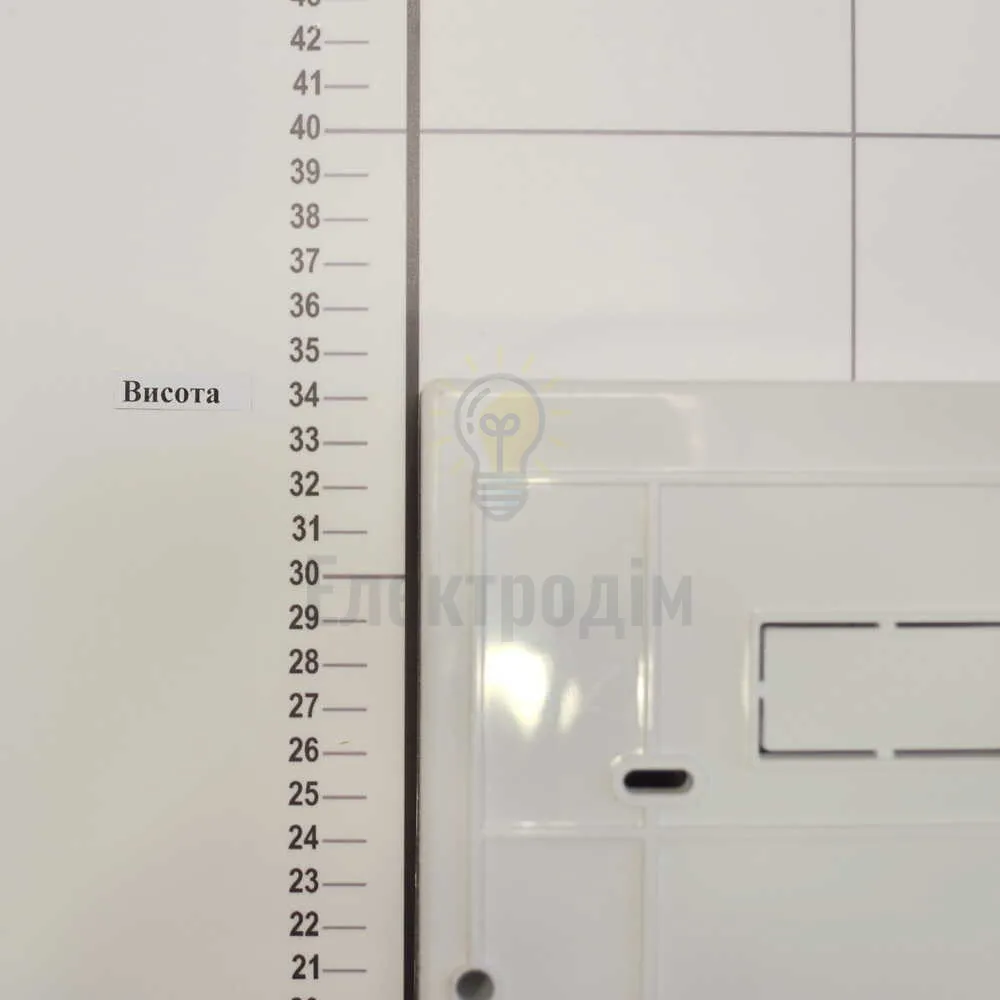 Бокс пласт.Nilson quantom на 36 модулів зовнішній чорний 32881036  - фото 3