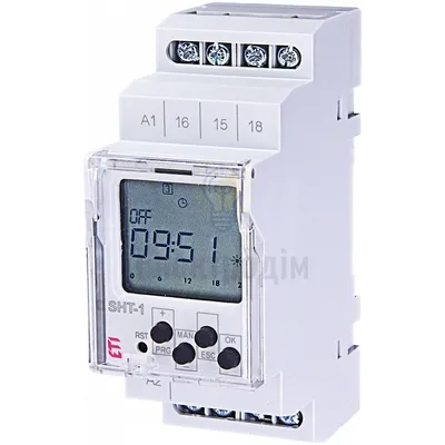 Програмоване цифрове реле SHT-1 UNI  12-240 AC/DC (1x16A_AC1) 2470051 — купити в Електродім