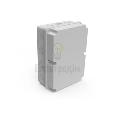 БОКС 225X311X130, ТЕРМОПЛАСТИК, IP 65, СІРИЙ, MUTLUSAN 60-39-63 — купити в Електродім