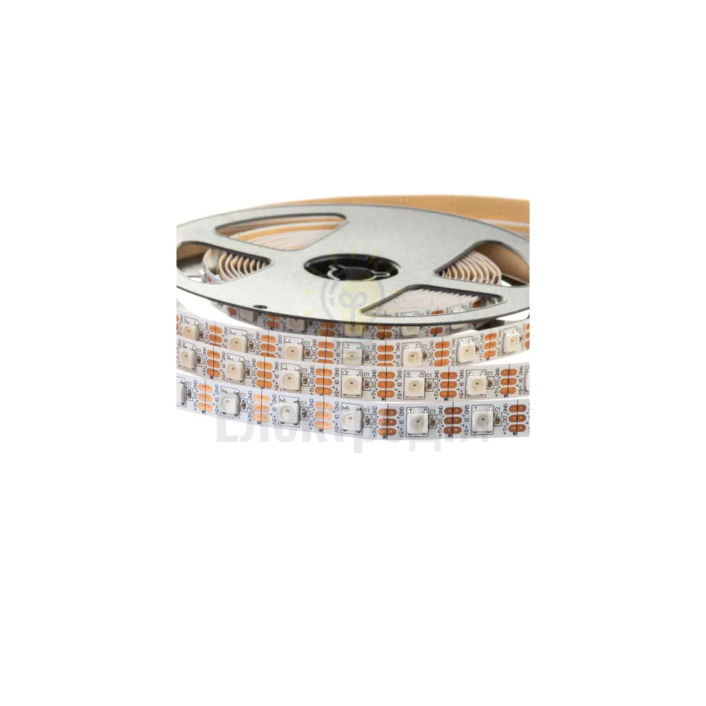 5 В Світлодіодна стрічка адресна AVT smd5050 WS2812B 60LED/м IP20 1017957  - фото 2