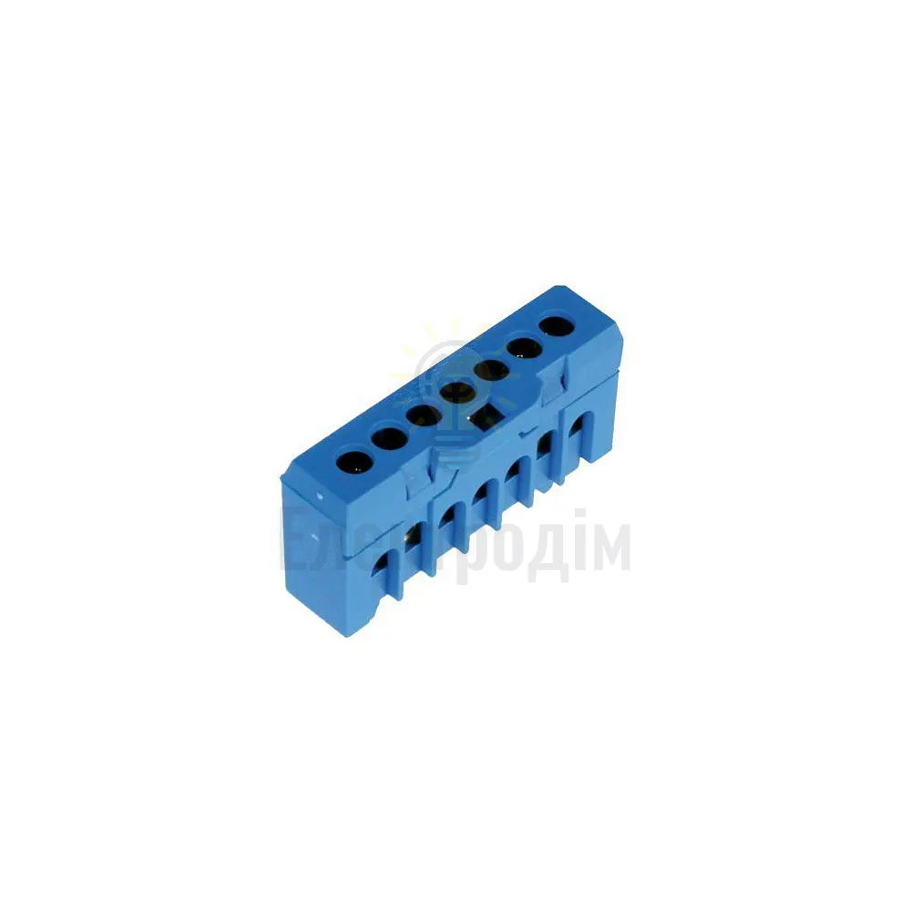 Клемник ESC-QBLOK7001 (синій, 10/16 мм2, 7 підключ.) 3903204 Словенія 