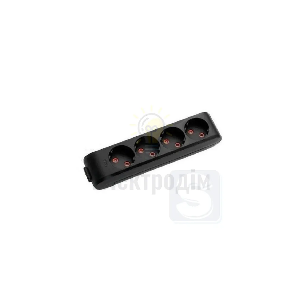 Колодка Vi-Ko Multi-Let Чорна 4 з/з 90134400 