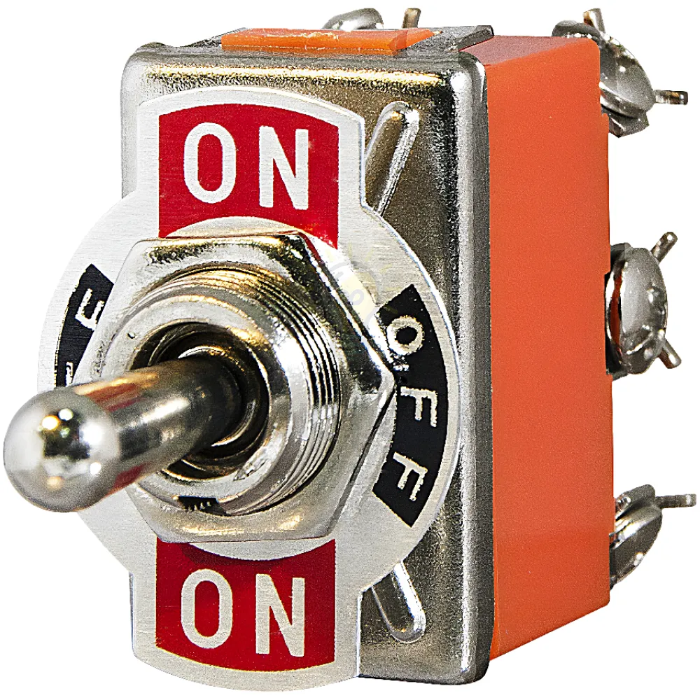 Тумблер 6 контактів ( I-0-II ) 1322 A0140060006 