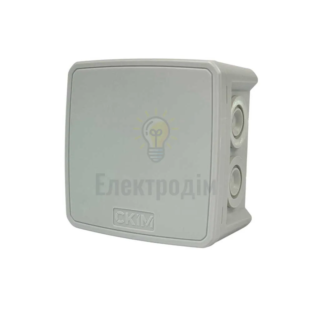 Коробка розподільча СКІМ K85 88х88х52 сіра IP55 В1102006 