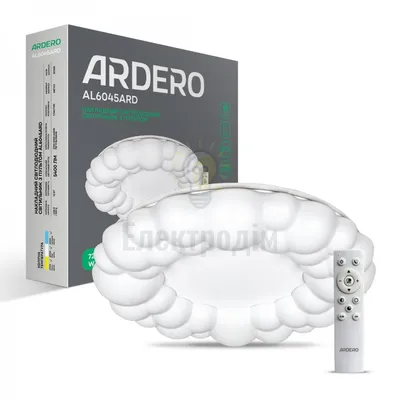 AL6045ARD 72W коло 5400Lm 2700K-6500K 500*500*100mm ASTER 80056 — купити в Електродім
