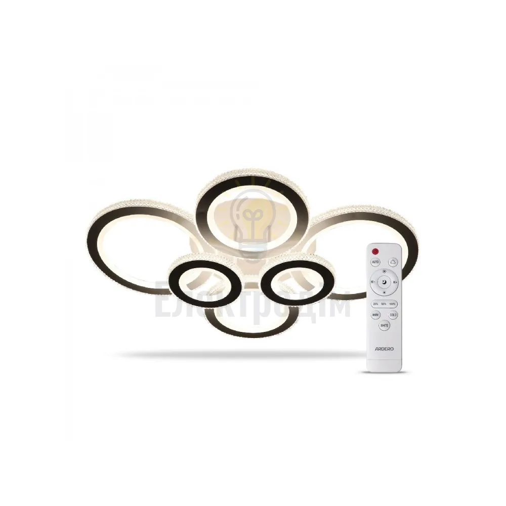 AL6166ARD 75W коло 7200Lm 3000-6500K 800*570*165mm VIVID 80088 