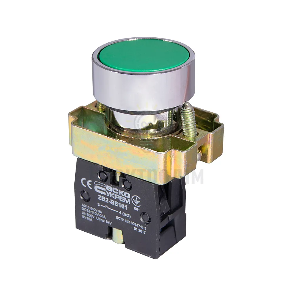 XB2-BA31 Кнопка Старт зелена  АСКО A0140010002 