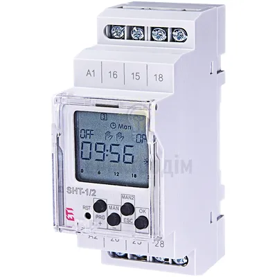 Програмоване цифрове реле SHT-1/2  UNI  12-240 AC/DC (1x16A_AC1) 2470051 Словенія 2470054 — купити в Електродім