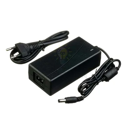 Блок  живлення 12В пластик 5А - 60W пластик 1022855 — купити в Електродім