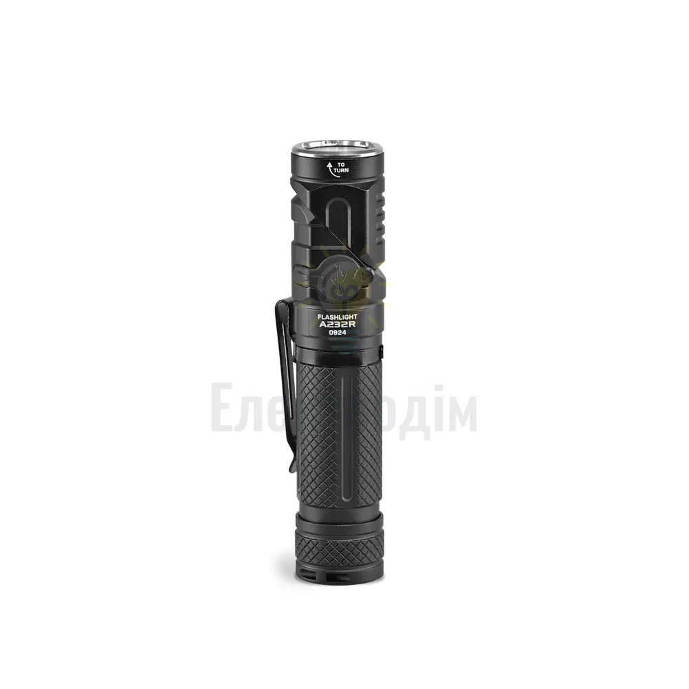 Портативний світлодіодний ліхтарик VIDEX 1000Lm 5000K VLF-A232R  - фото 5