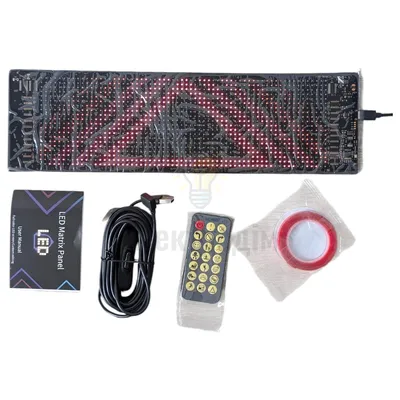 Екран № 1   20*64 LED  348x102mm 98010 — купити в Електродім