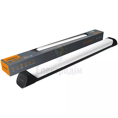 LED світильник лінійний VIDEX 36W 0.6М 5000K 220V чорний VLE-BN-36065B — купити в Електродім