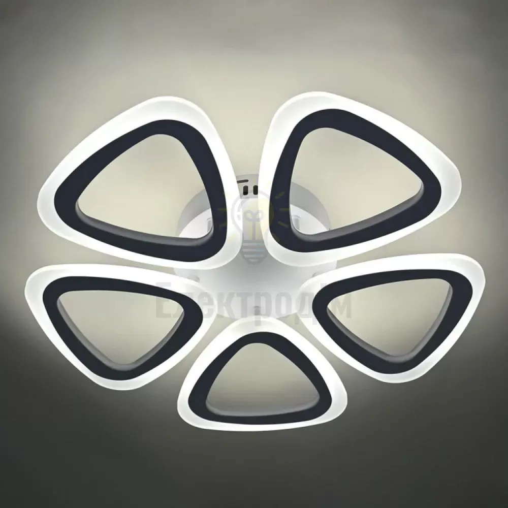 AL6555ARD 50W 5300Lm 5000K 460*460*75mm білий CLOVER 80500  - фото 4