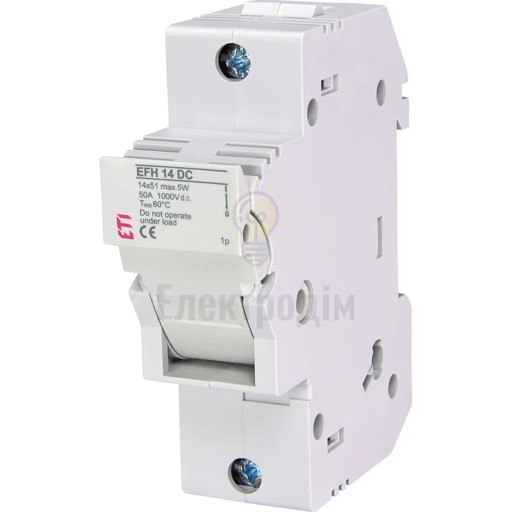 Тримач EFH 14 1P 50A 1000V DC 2560201 