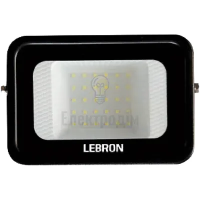 LED прожектор LEBRON L-LF 30W  6500K 2400Lm 220V 17-06-03 — купити в Електродім